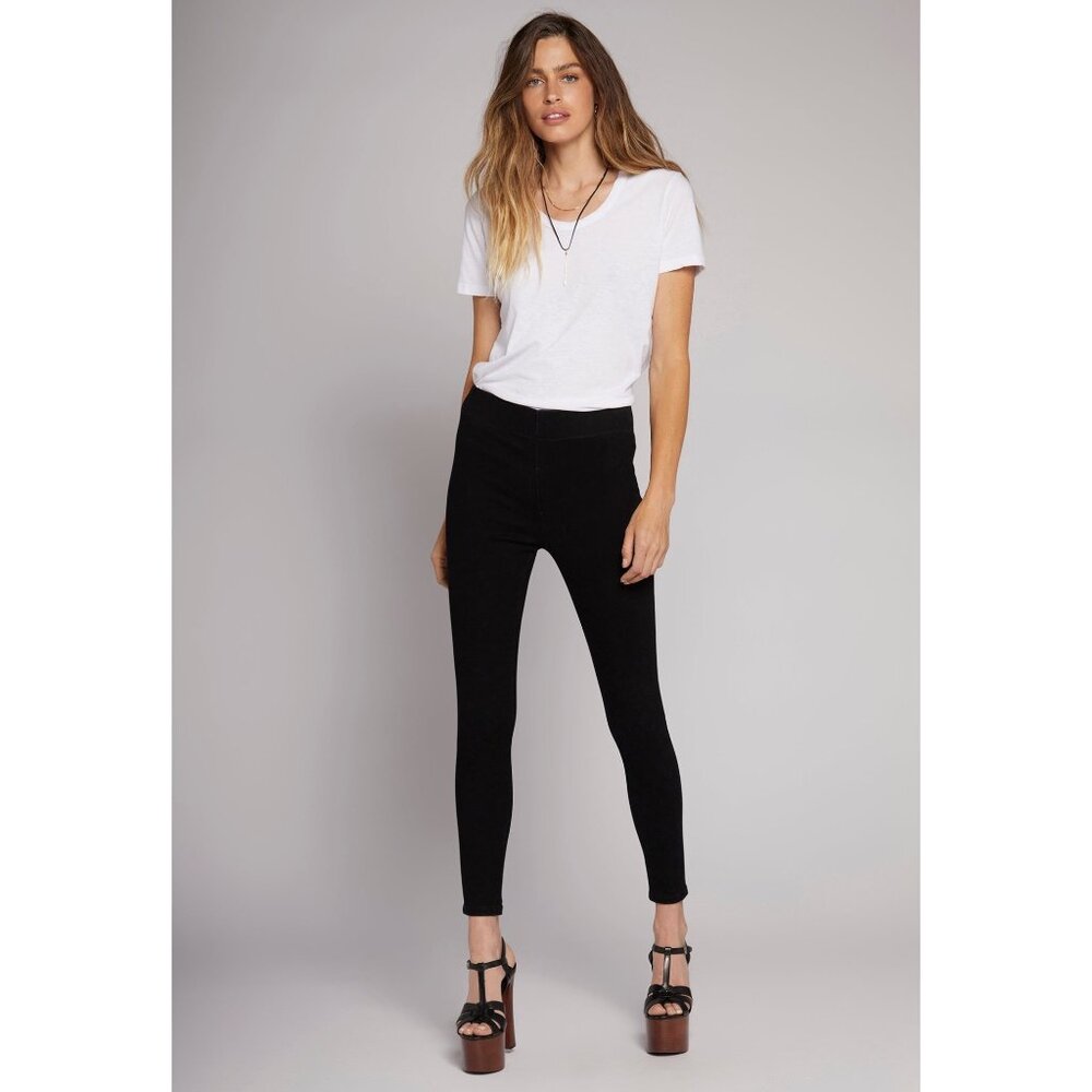 Current/Elliott Vignette Coal Black Skinny Jeans Women's Size XS